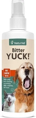 NaturVet Bitter Yuck No Chew Spray
