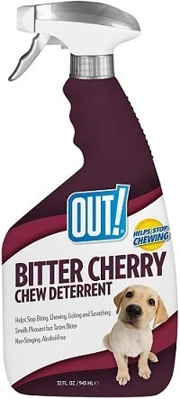 OUT! Bitter Cherry Chew Deterrent