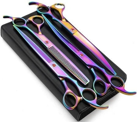 Moontay Professional Dog Grooming Scissors Set