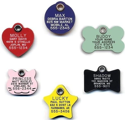 LuckyPet Dog ID Tag