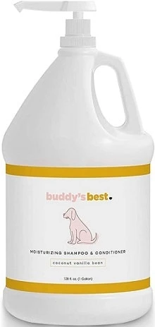 Buddy's Best Natural Dog Shampoo