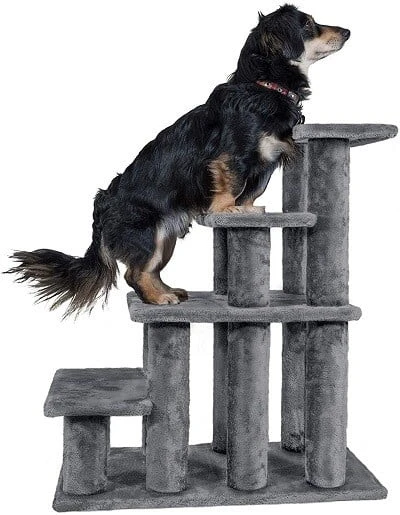 Furhaven Steady Paws Multi-Step Dog Stairs