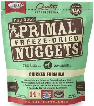 Primal Freeze-Dried Dog Food Chicken Formula