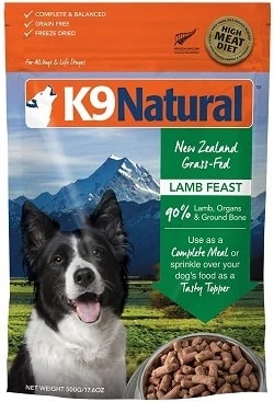 K9 Natural Freeze-Dried Dog Food