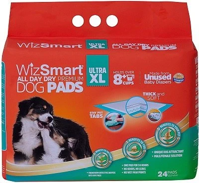 WizSmart All Day Dry Premium Dog And Puppy Training Pads