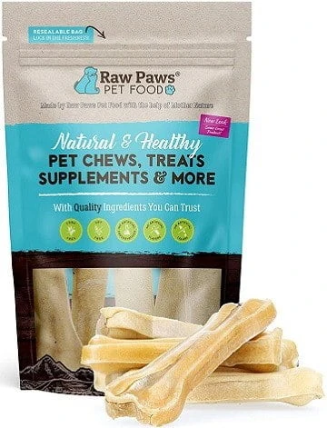 Raw Paws Pet Compressed Rawhide Bones