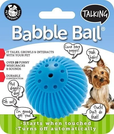 Pet Qwerks Talking Babble Ball