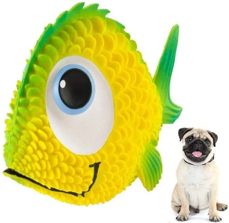 Lucas B Natural Dog Toys Sensory Fish