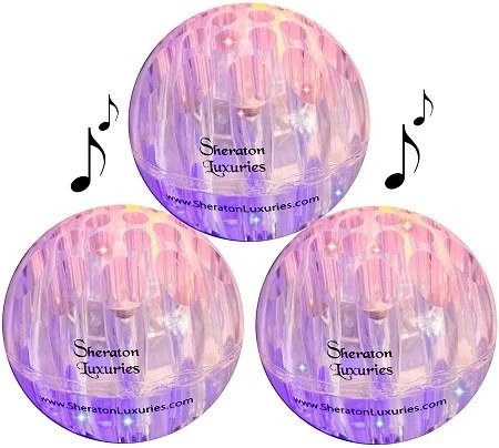 Sheraton Luxuries 3 LED Lighted Bouncy Dog Balls
